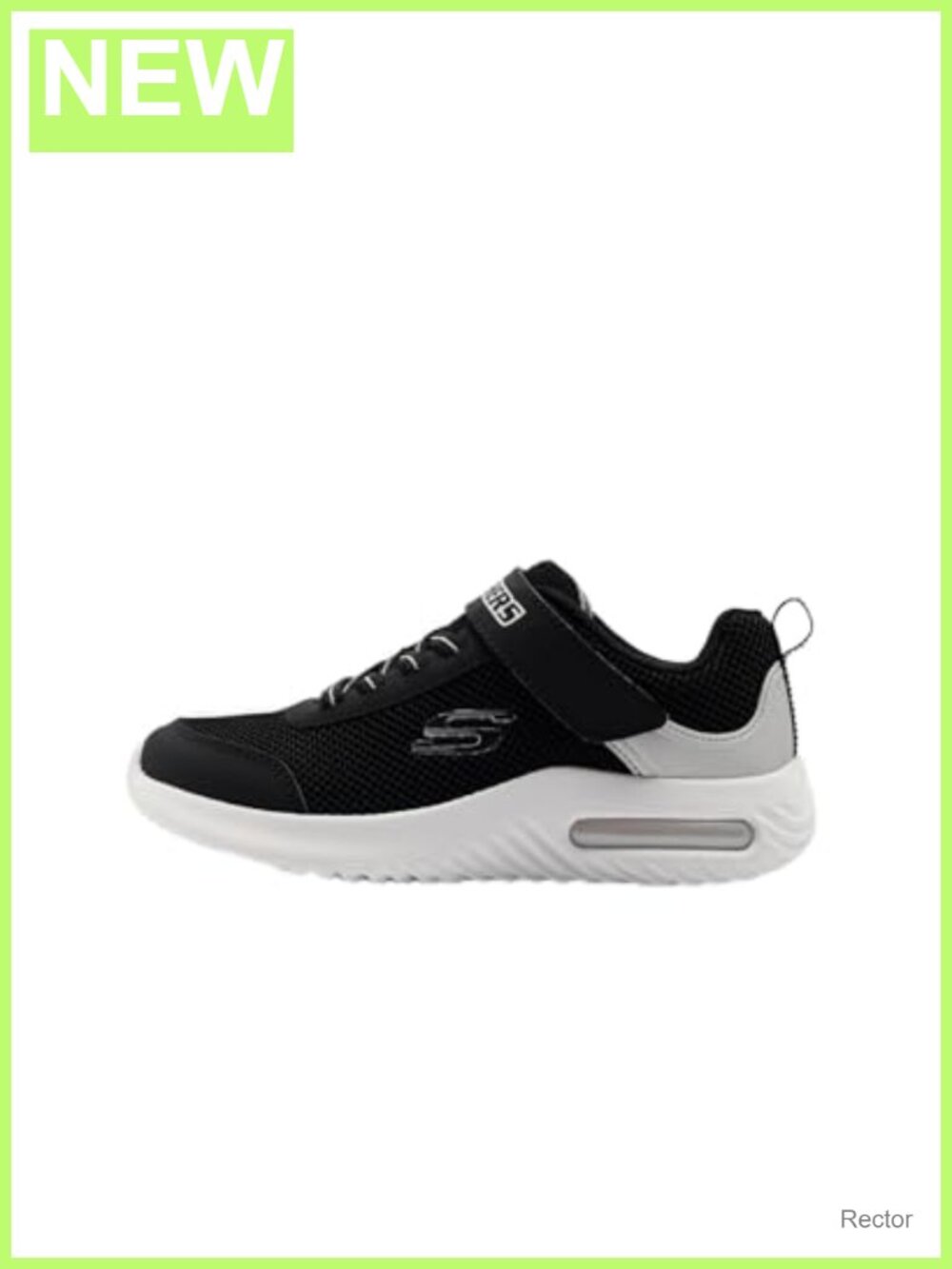 Boys Lightweight Mesh Sneakers Hook and Loop Athletic Walking Shoes